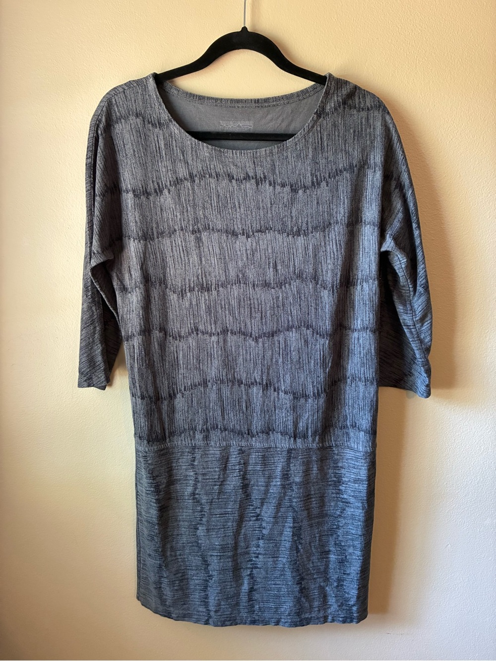 Patagonia Gray Crewneck Knit Dress